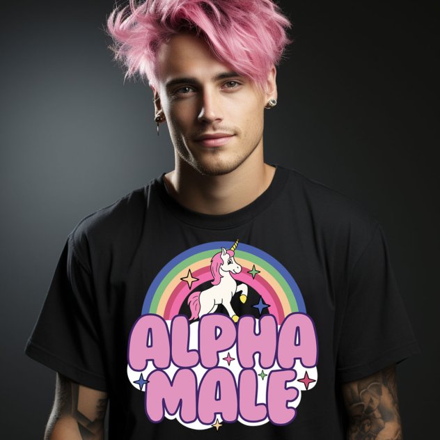 T-shirt "Alpha male"