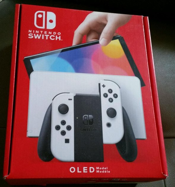 Nintendo Switch Oled helt nytt kvitto ga