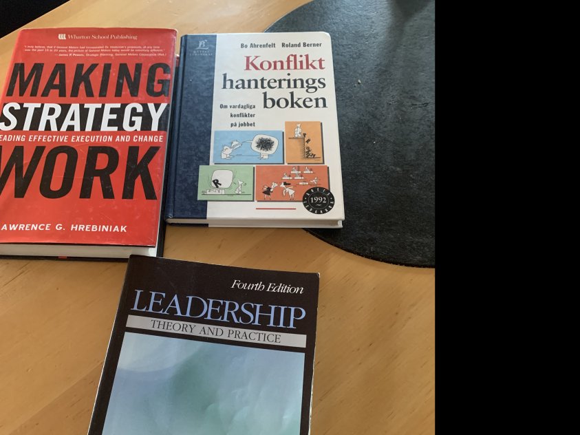 Litteratur om Ledarskap och organisation