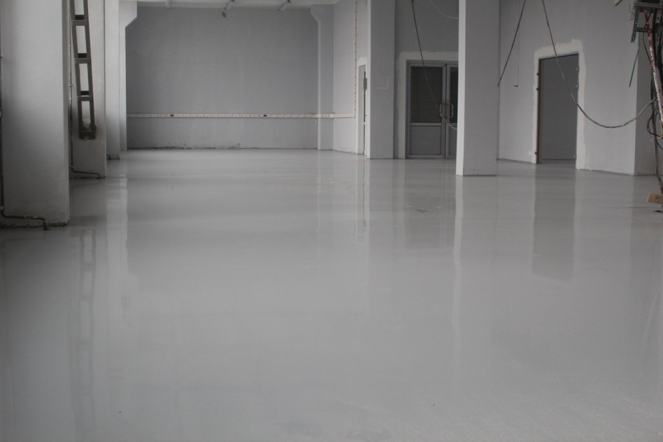 Vit epoxiharts för golv för betong 12kg
