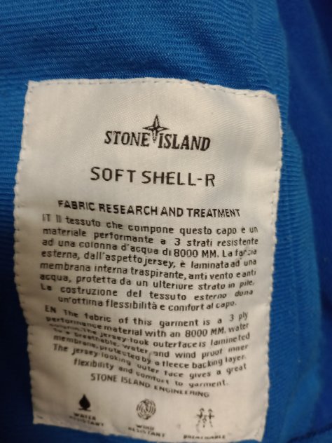 Stone Island softshell jacket strl M