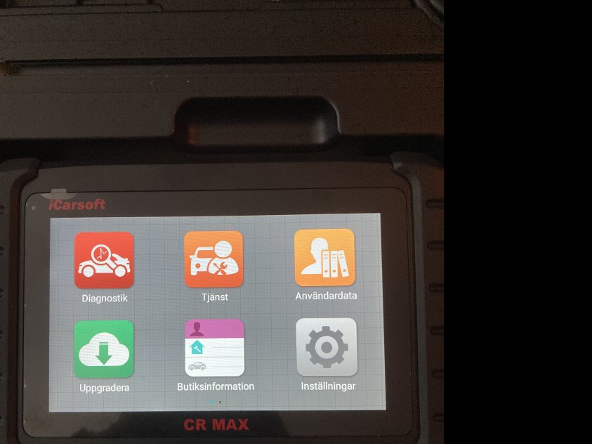 Ny iCarsoft CR MAX - Felkodsläsare