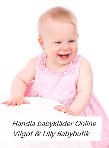 Erbjuder babykläder, handla i webbutik