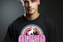 T-shirt "Alpha male"