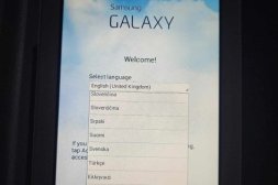 Fin Samsung Galaxy Tab med fordral nytt