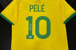 Pele Brazil Handsignerad tröja