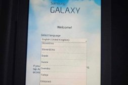 Fin samsung Galaxy Tab med fordral