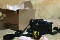 Nikon d5300 med objektiv