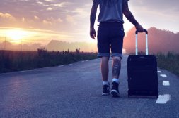 En resväska - det bästa bagaget för vart