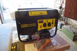 Elverk Champion 3000 watt med elstart